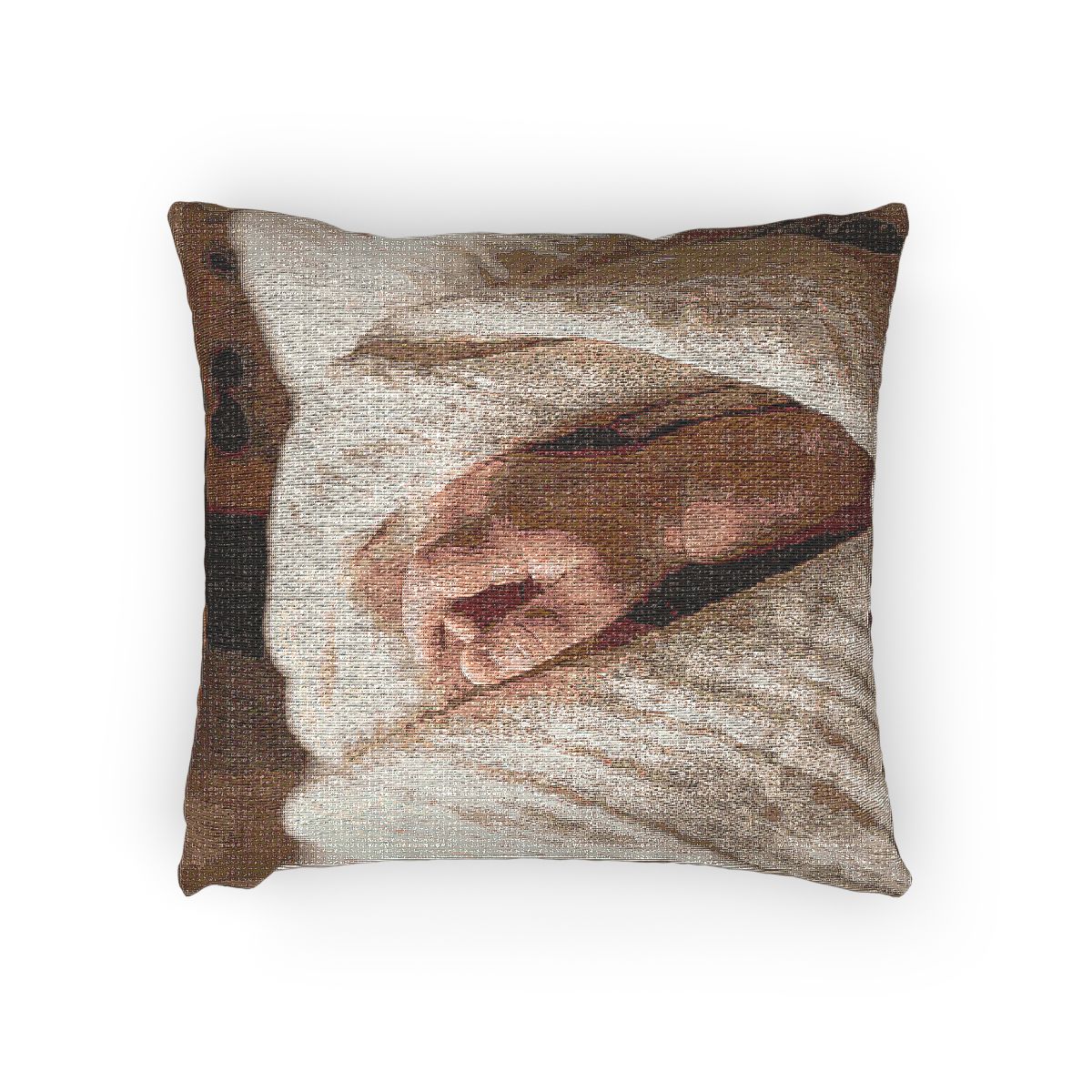 Woven Pillow - Soft Texture Neutral