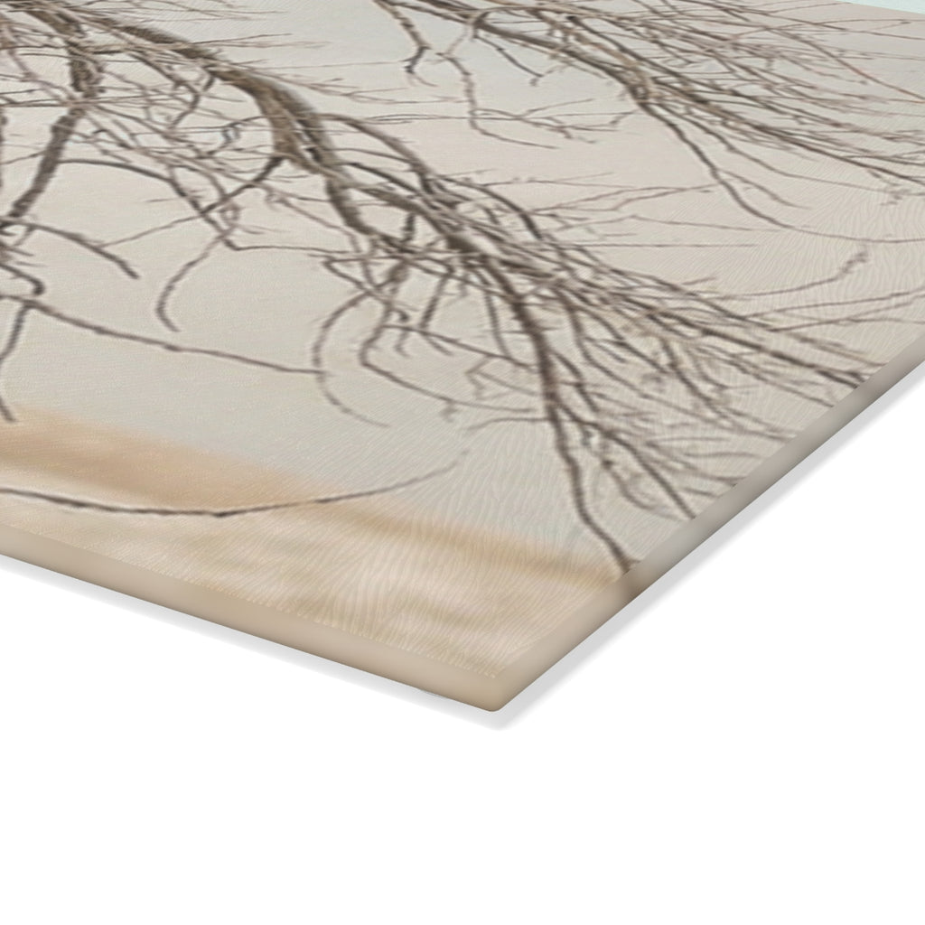 Glass Cutting Board - Hushed Landscape