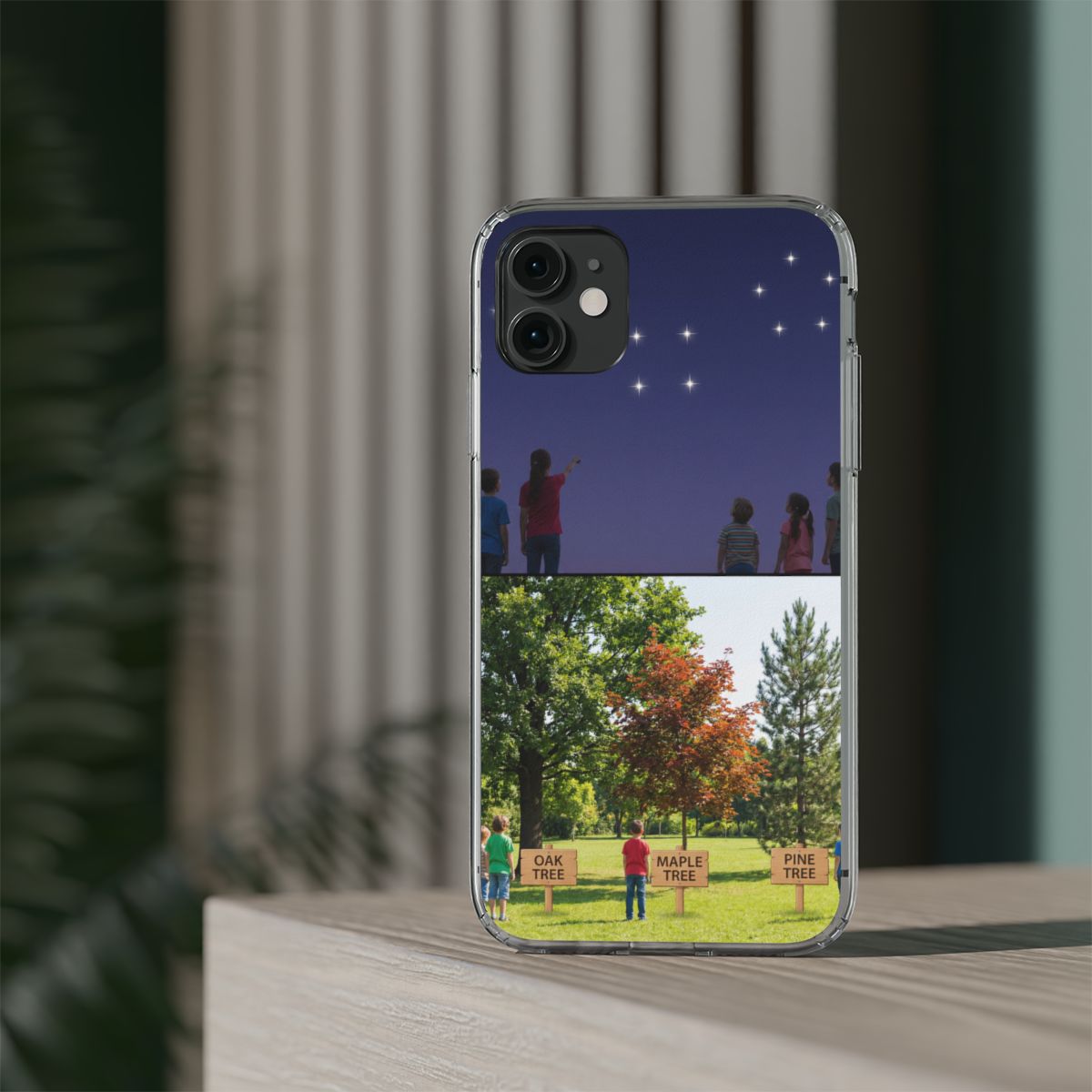 Clear Impact-Resistant Case - Starry Shield