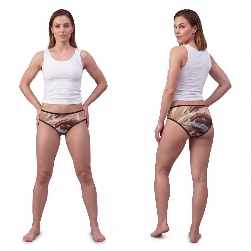 Women's Briefs - Golden Touch Underwear | Echovira Gallery