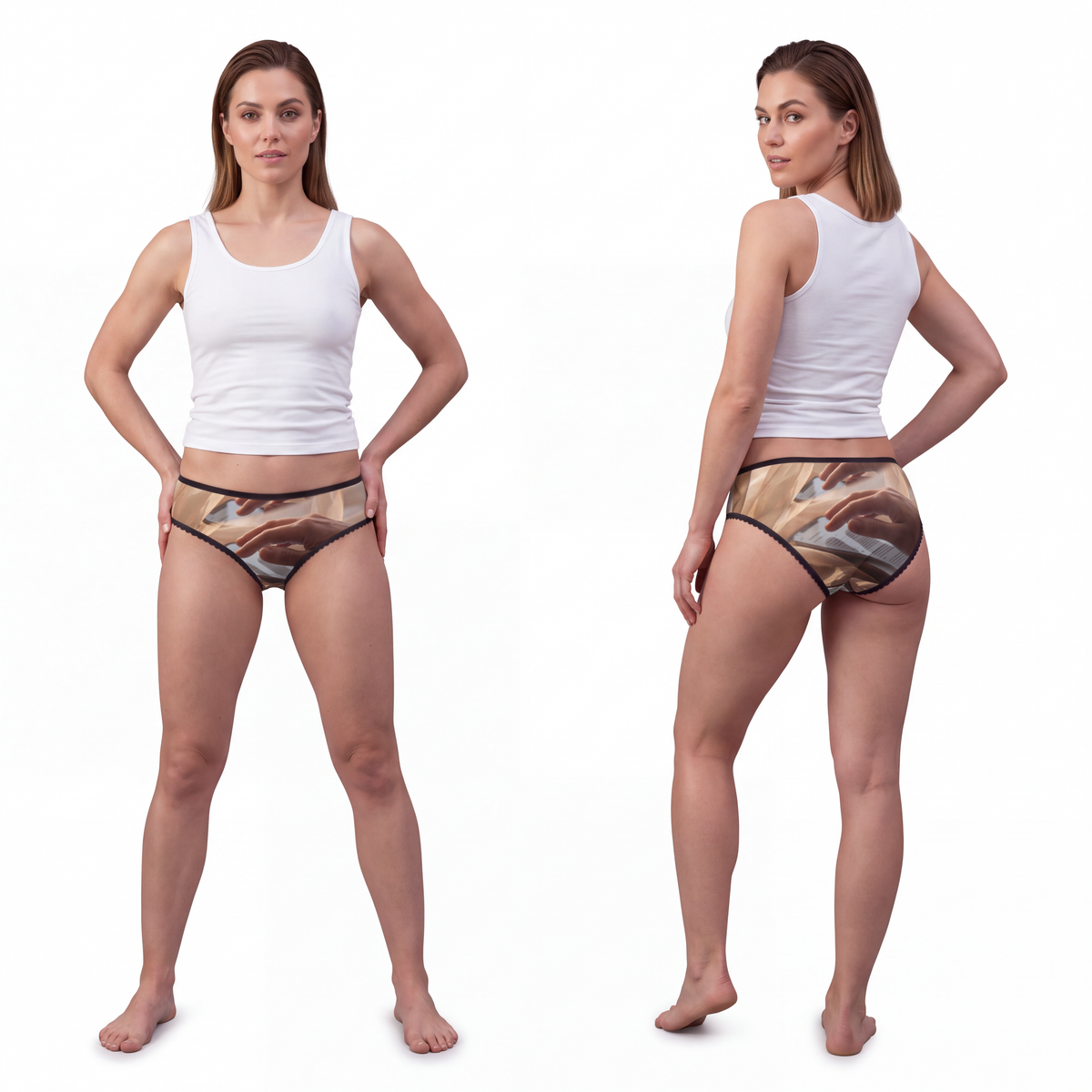 Women's Briefs - Golden Touch Underwear | Echovira Gallery