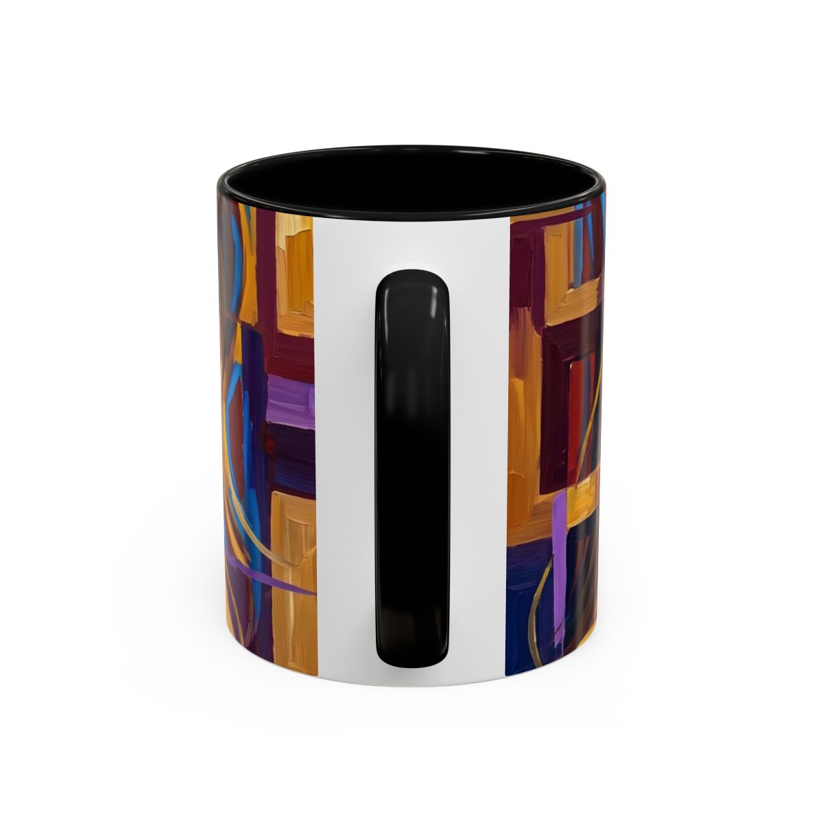 Accent Coffee Mug - Shattered Elegance | Echovira Gallery