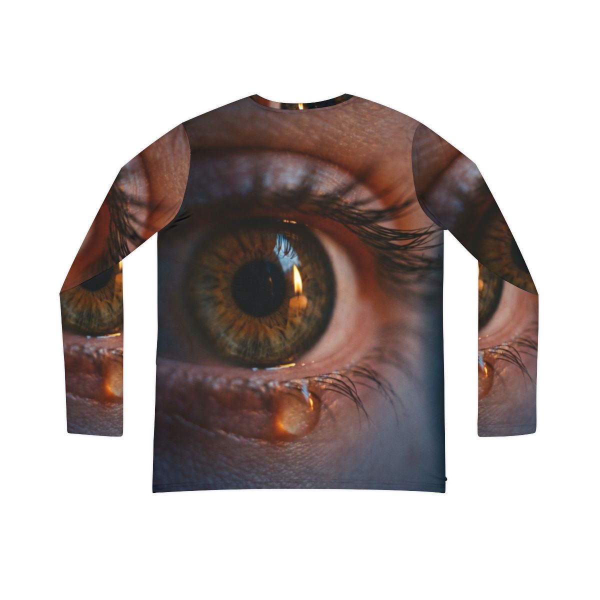 Women's Long Sleeve V-neck Shirt - Art