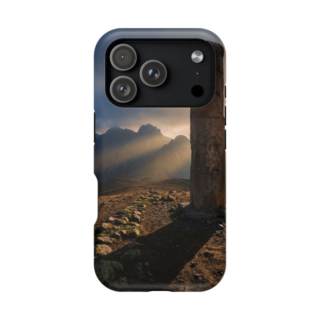 Impact-Resistant Case - Ancient Pillar Shield | Echovira...