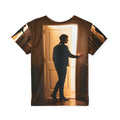 Maillot de sport enfant avec scène de couloir cinématographique