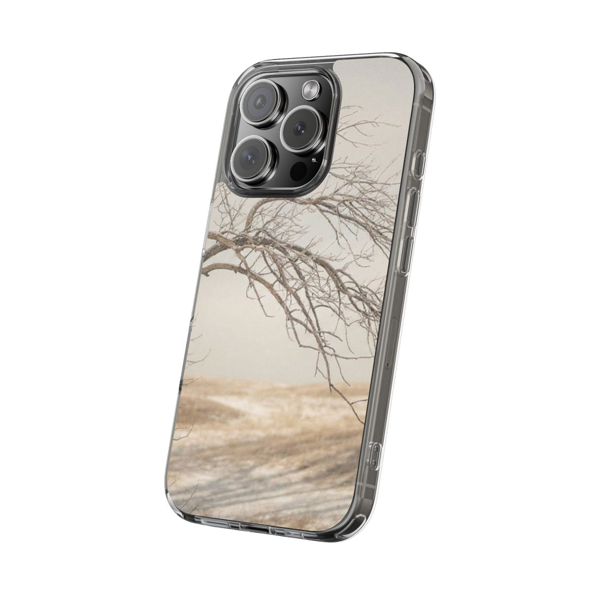 Clear Impact-Resistant Cases - Clear Phone Case - Winter...