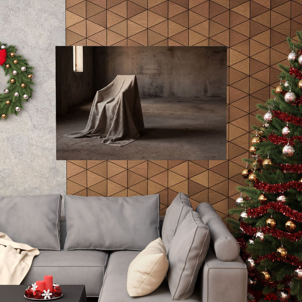 Matte Horizontal Posters - Draped Silence Still Life Art......