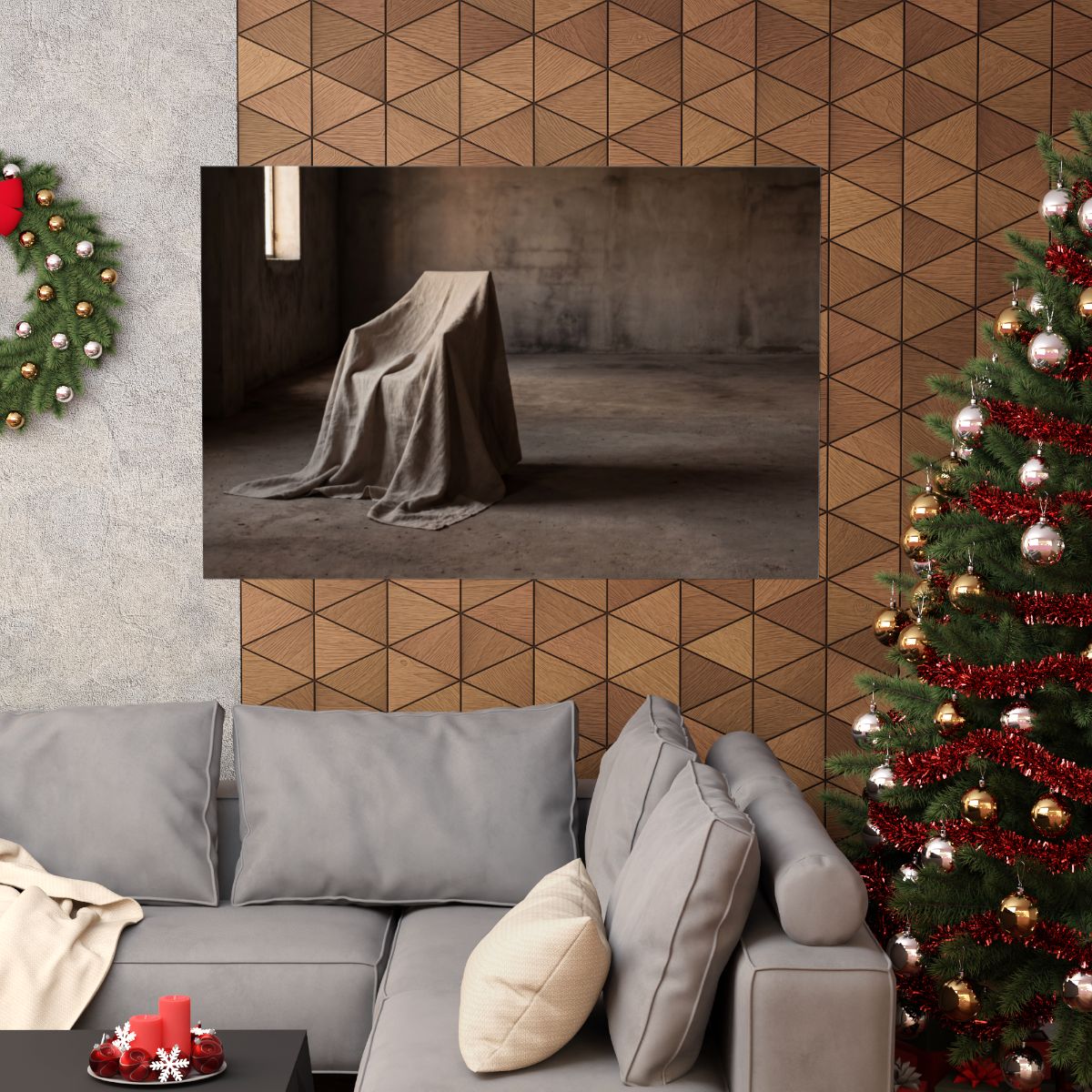 Matte Horizontal Posters - Draped Silence Still Life Art......