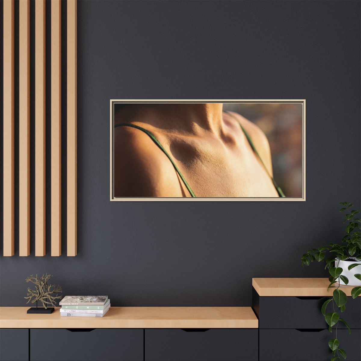 Matte Canvas Framed - Golden Hour Portrait