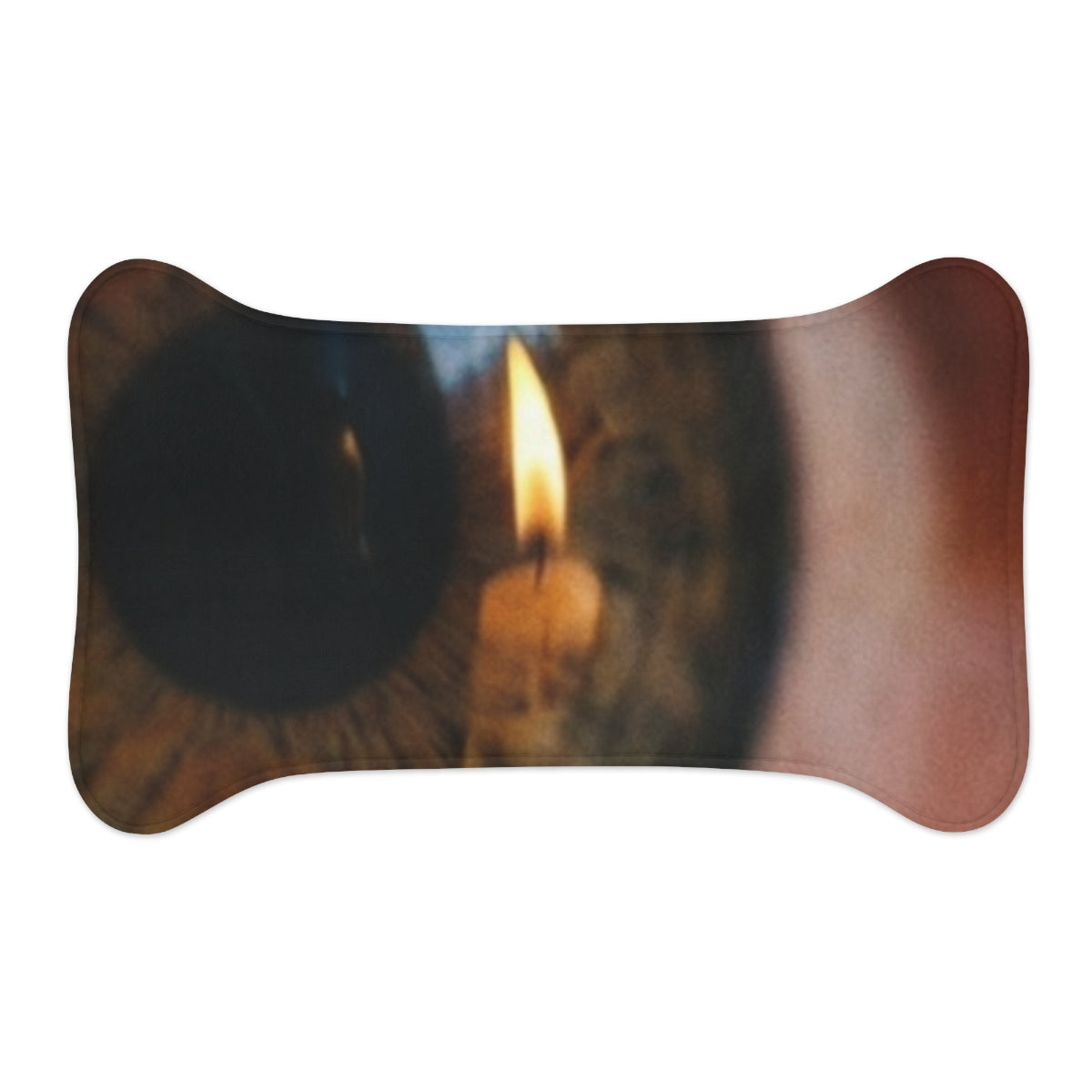 Pet Feeding Mats - Amber Iris Reflection Fine Art Print |...