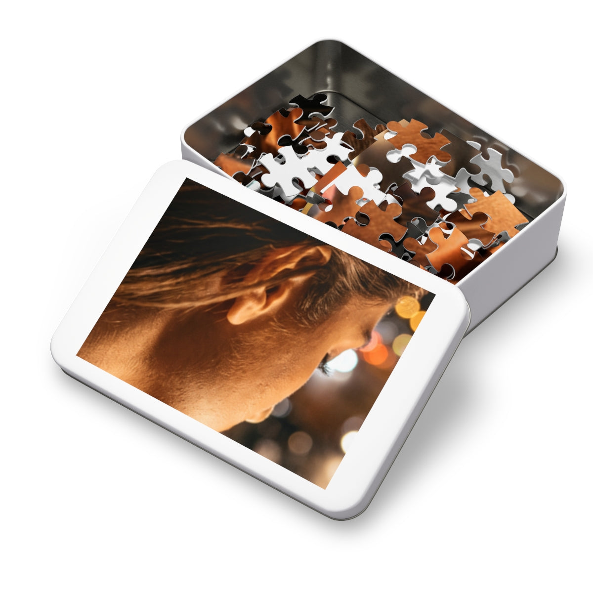 Jigsaw Puzzle with Tin - City Reverie (30, 110, 252, 500......