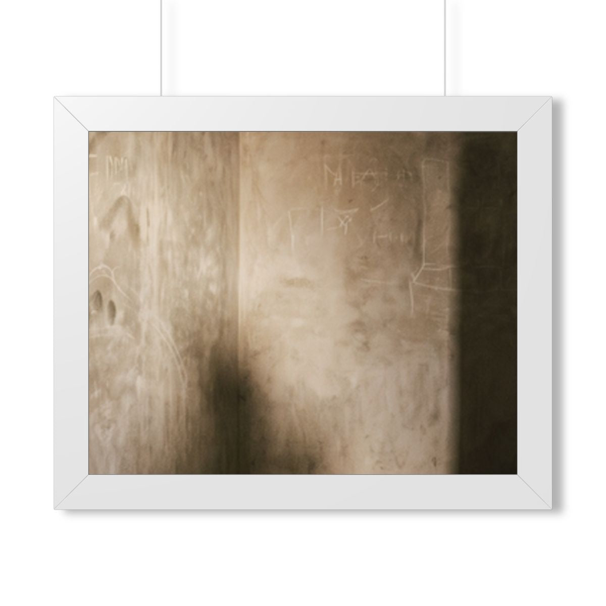 Framed Horizontal Poster - Shadows of the Citadel moody... |...