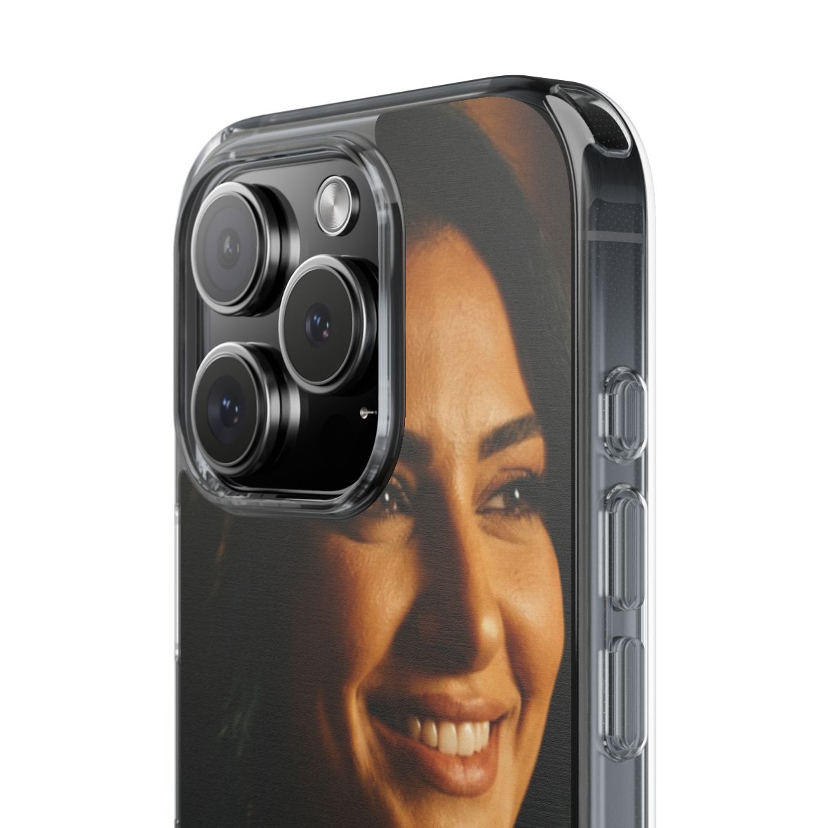 Clear Impact-Resistant Cases - Clear Phone Case - Golden...