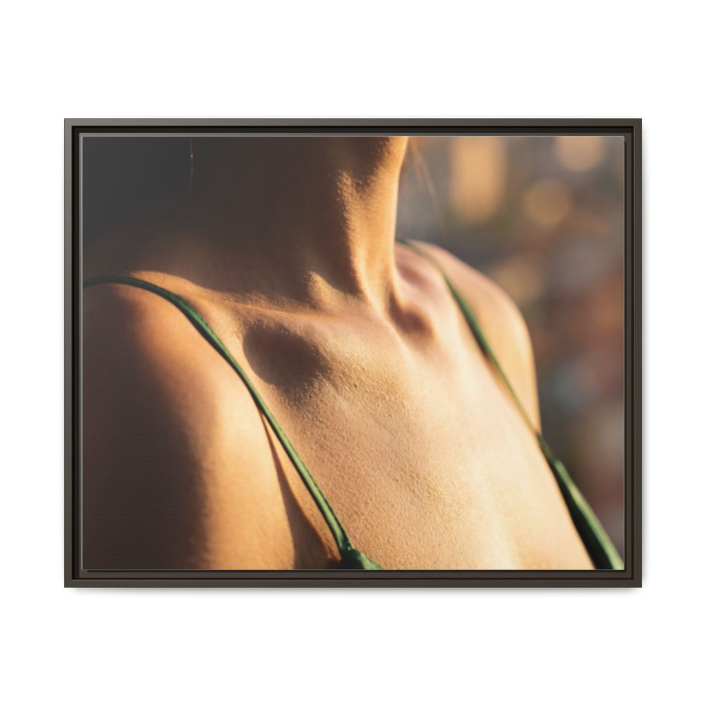 Matte Canvas Framed - Golden Hour Portrait