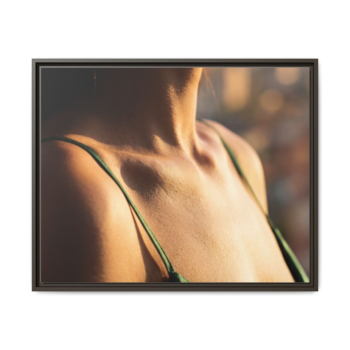 Matte Canvas Framed - Golden Hour Portrait