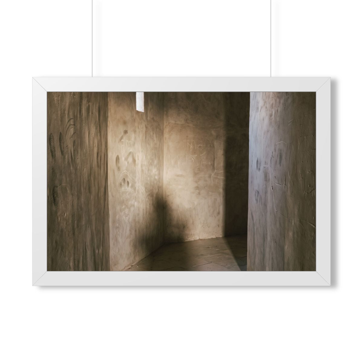 Framed Horizontal Poster - Shadows of the Citadel moody... |...