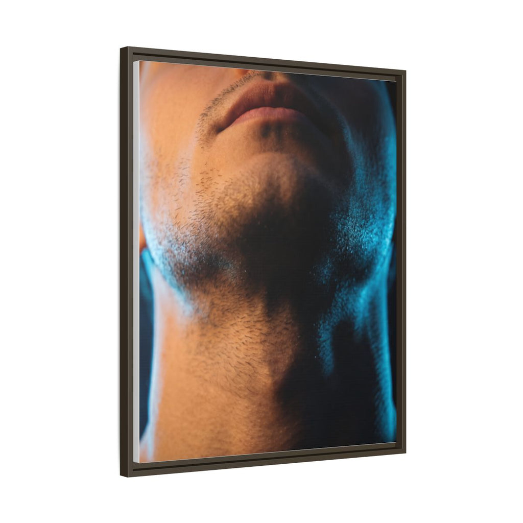 Framed Matte Canvas - Neon Noir