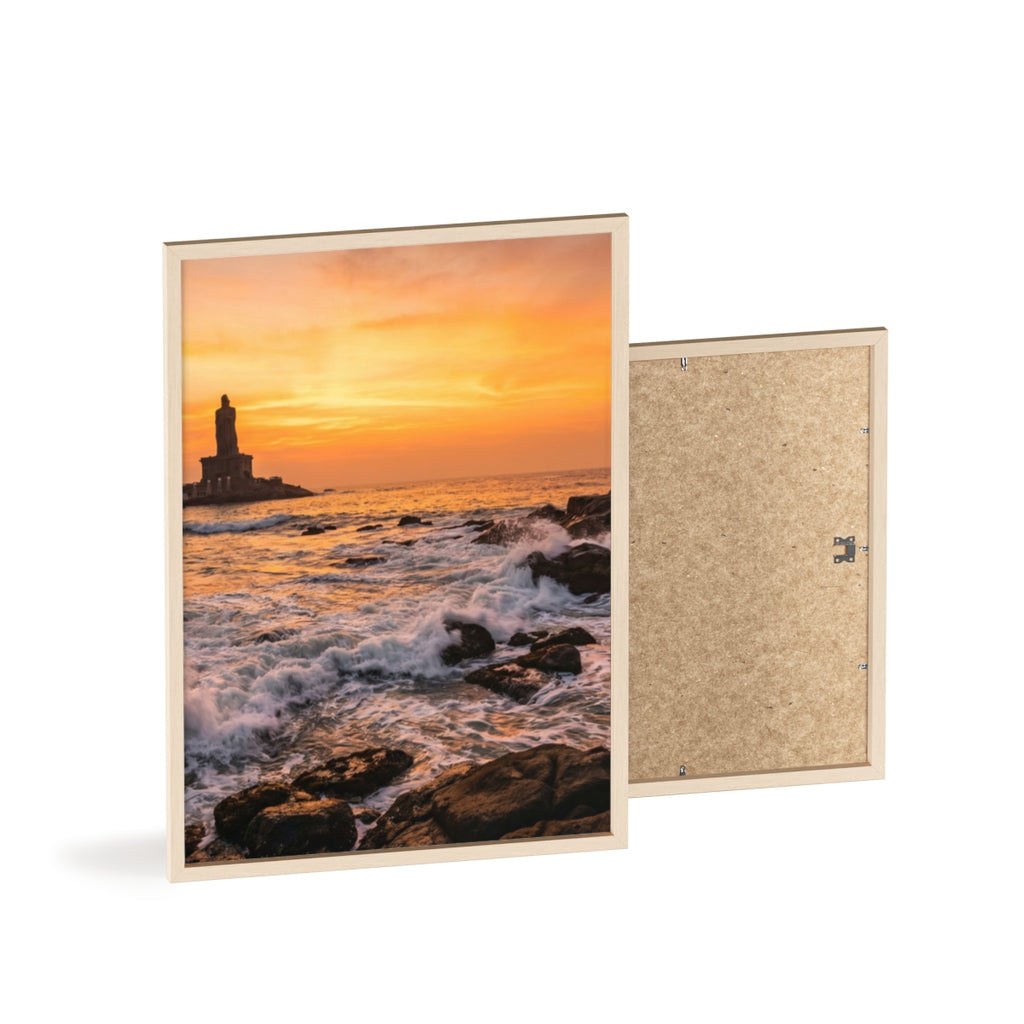 Framed Poster - Golden Hour Horizon