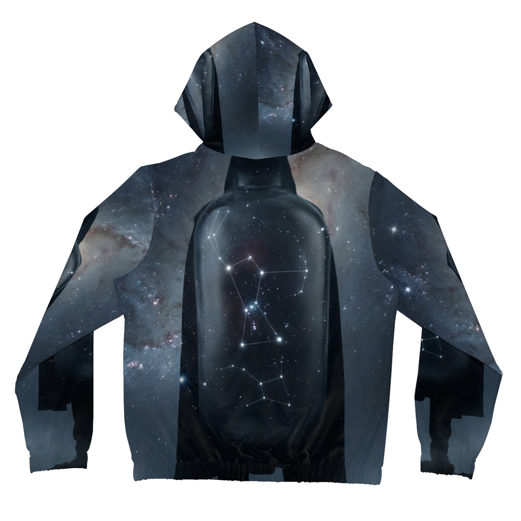Women's Full-Zip Hoodie Orion Constellation Art