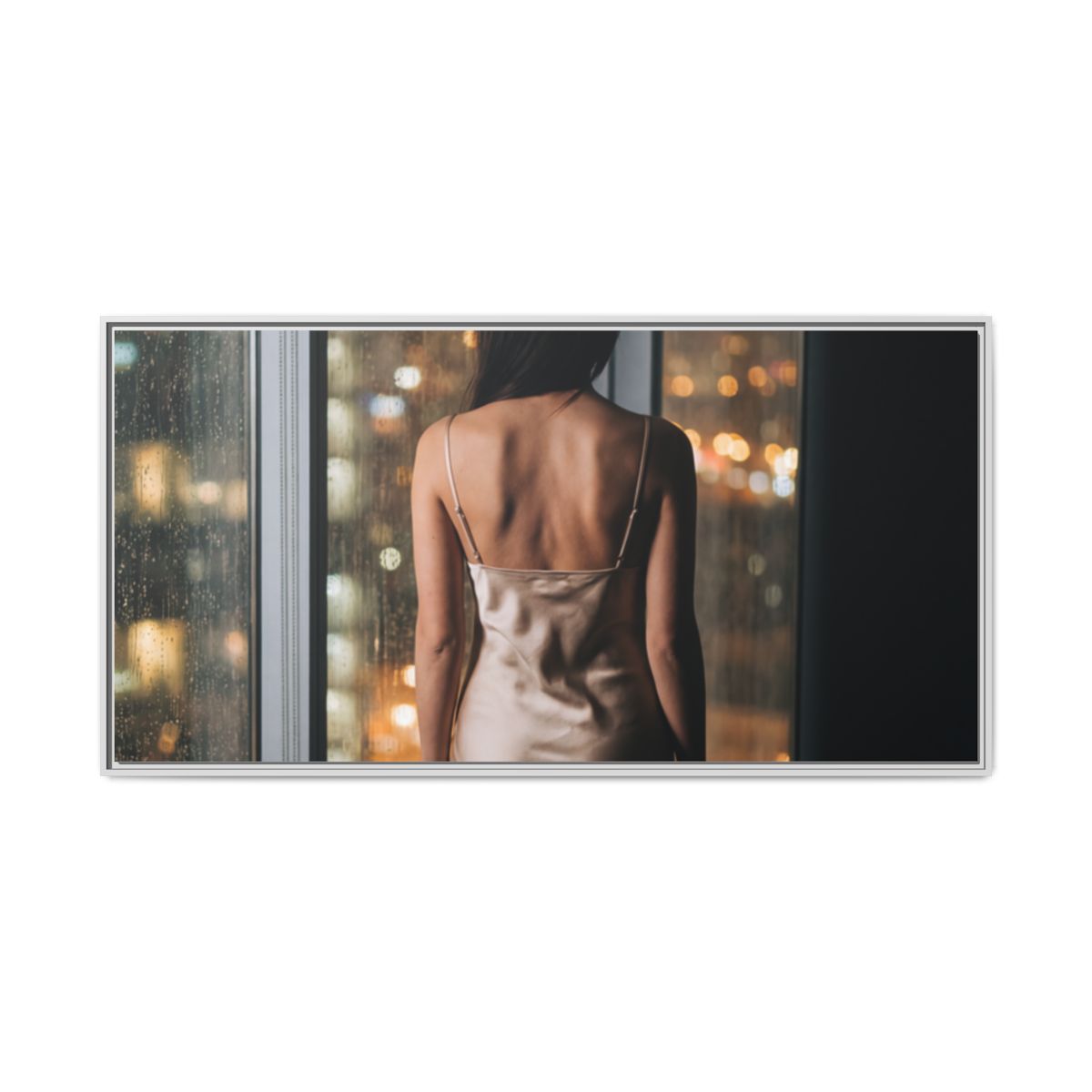 Framed Matte Canvas - Cinematic Nights