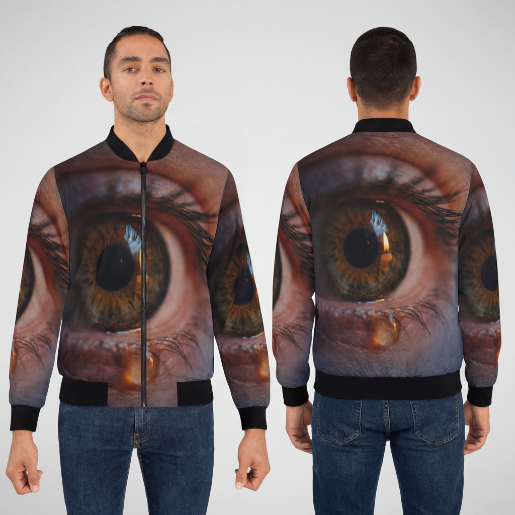 Men's Bomber Jacket - Cinematic Soul
