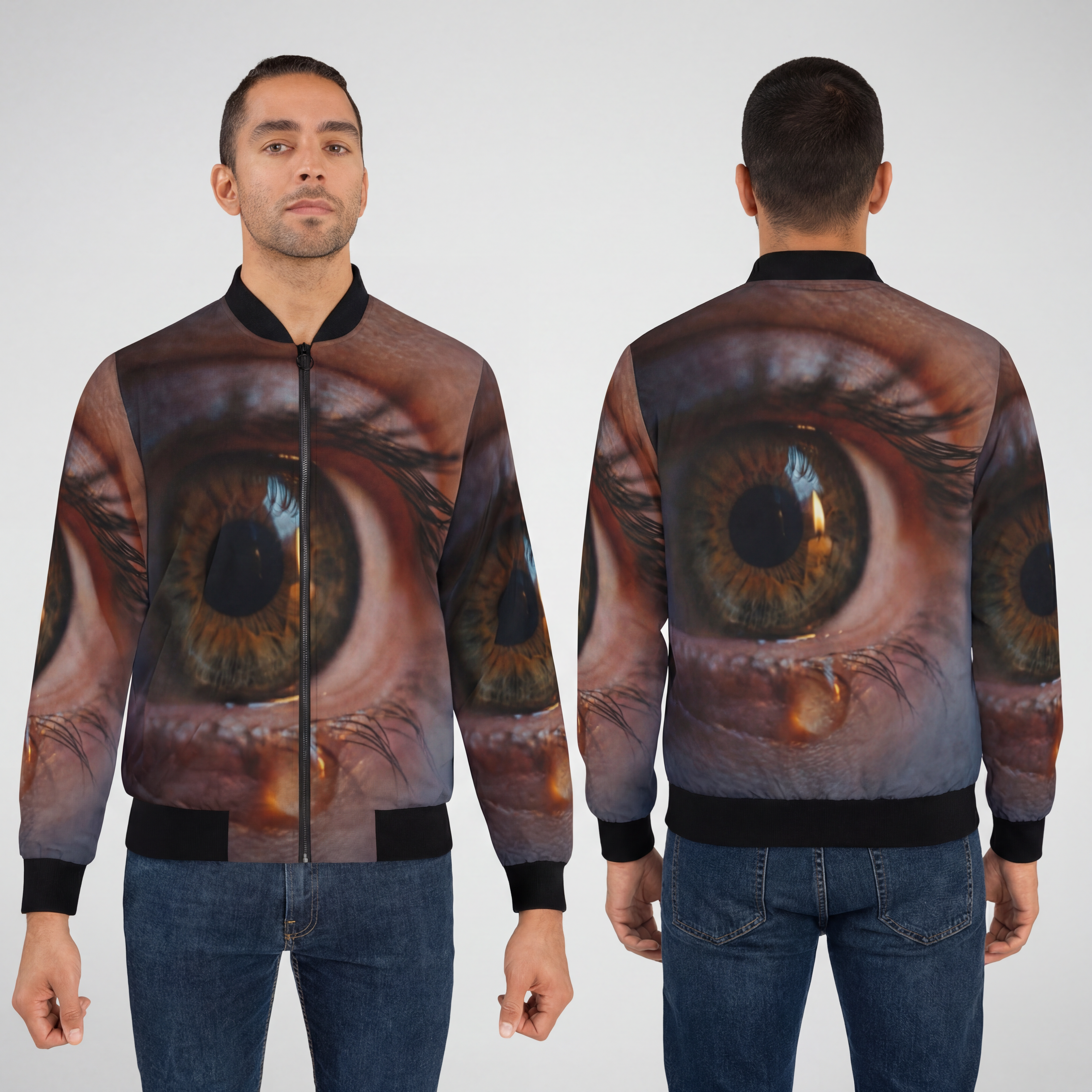 Men's Bomber Jacket - Cinematic Soul