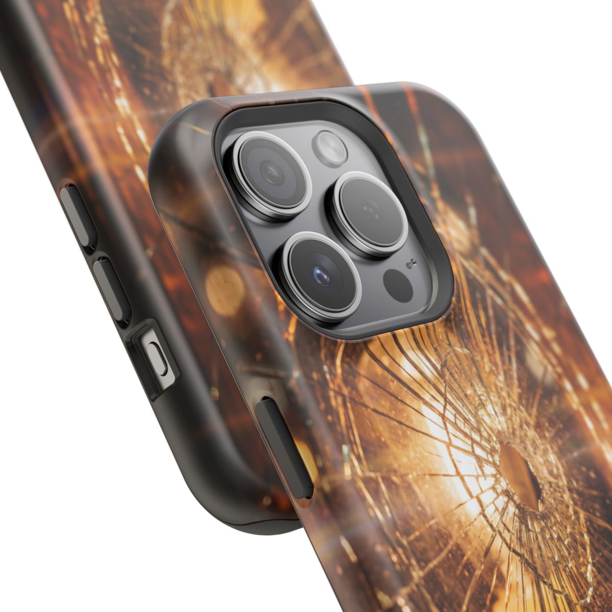 Impact-Resistant Case - Shattered Amber