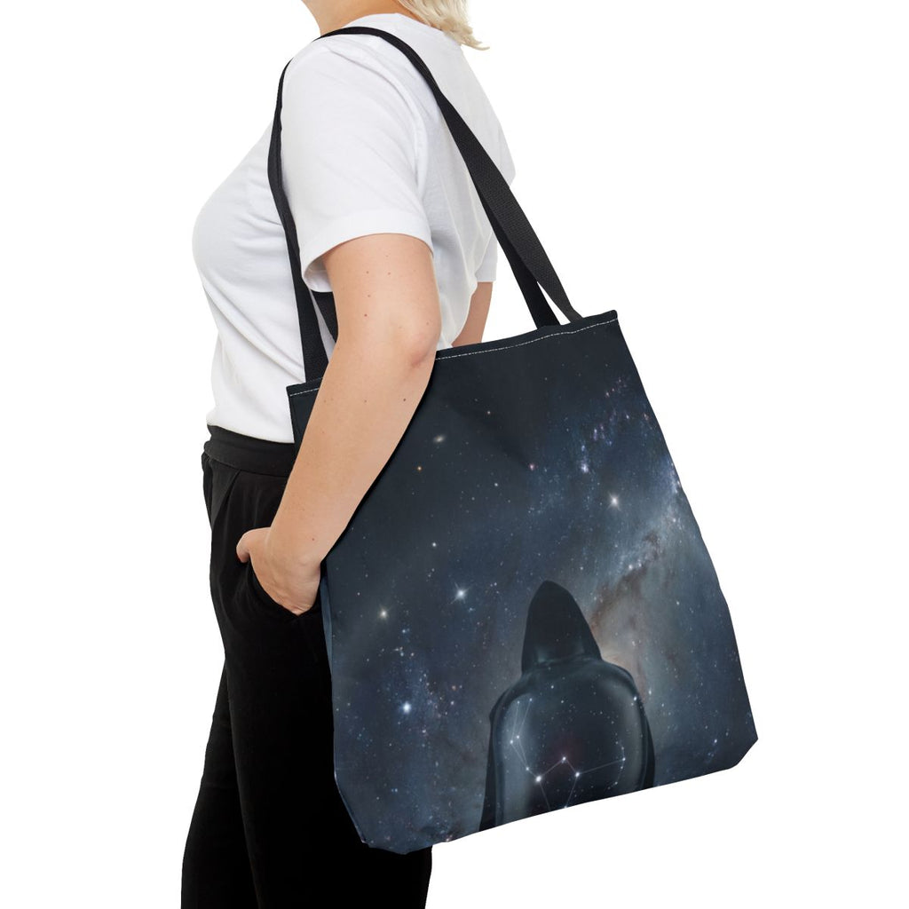 Tote Bag - Cosmic Sentinel Orion | Echovira Gallery