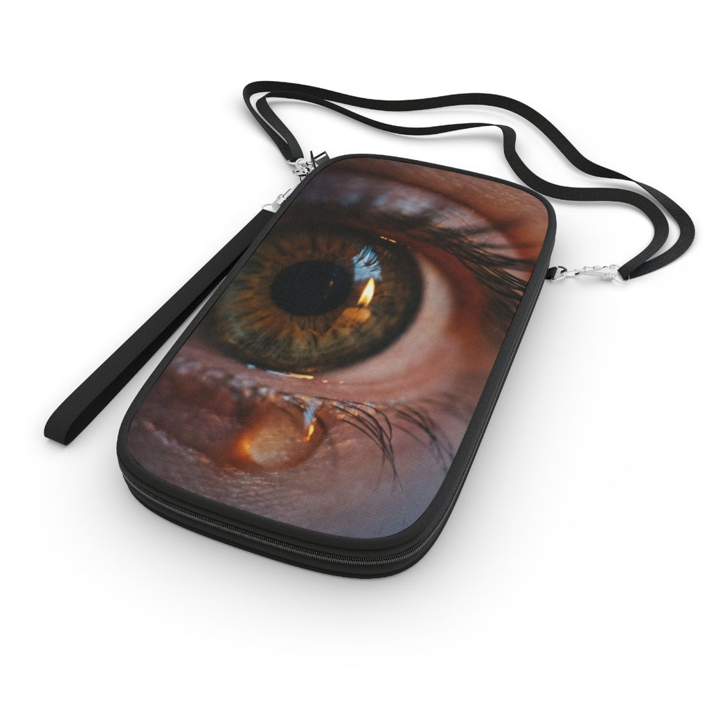 Passport Wallet - Luminous Tear Art