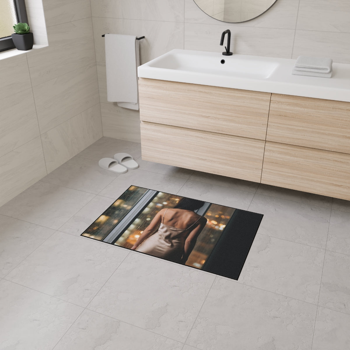 Heavy Duty Floor Mat - Midnight Reflections Mat | Echovira...