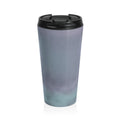 Stainless Steel Travel Mug - Liminal Corridor Fog Art Print...