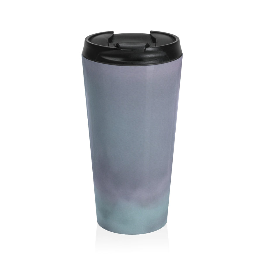 Stainless Steel Travel Mug - Liminal Corridor Fog Art Print