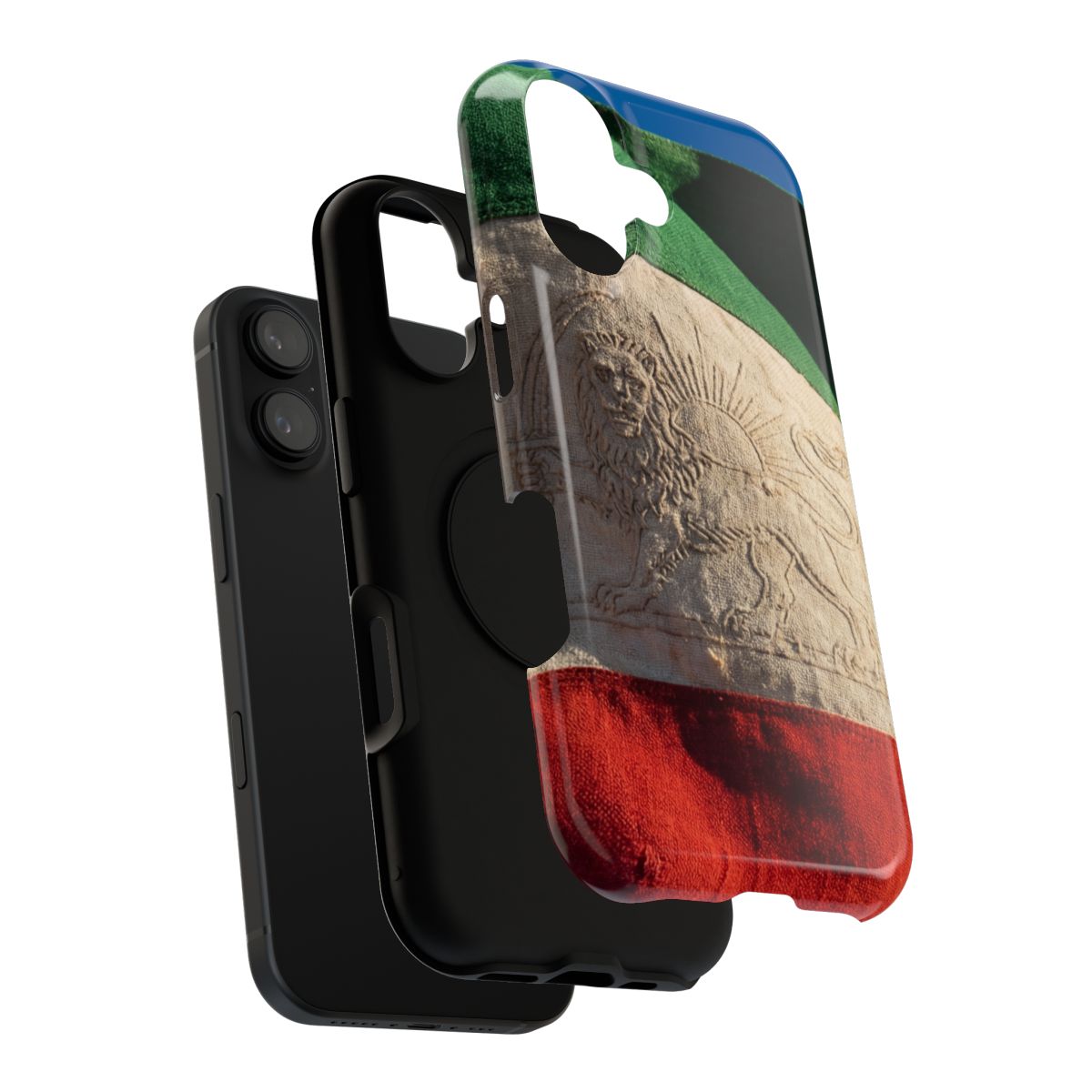 Impact-Resistant Cases - Tough Phone Case - Vintage Lion