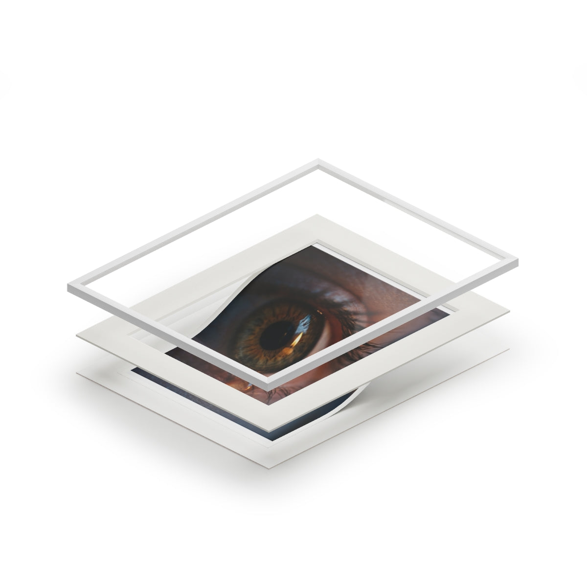 Framed Art Print - Luminous Tear