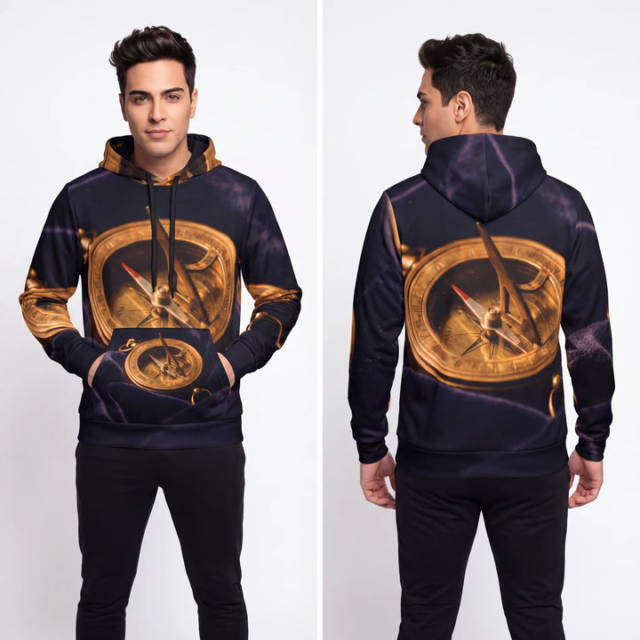 Sudadera deportiva para hombre - Reliquia de navegación celeste