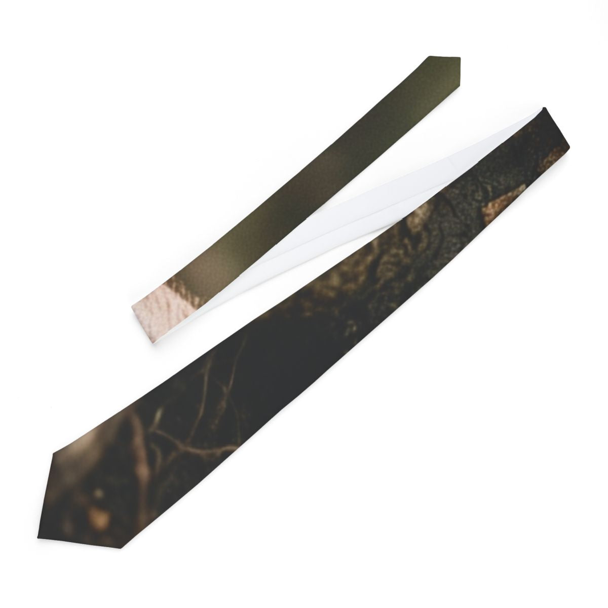 Forest Roots and Hands Necktie