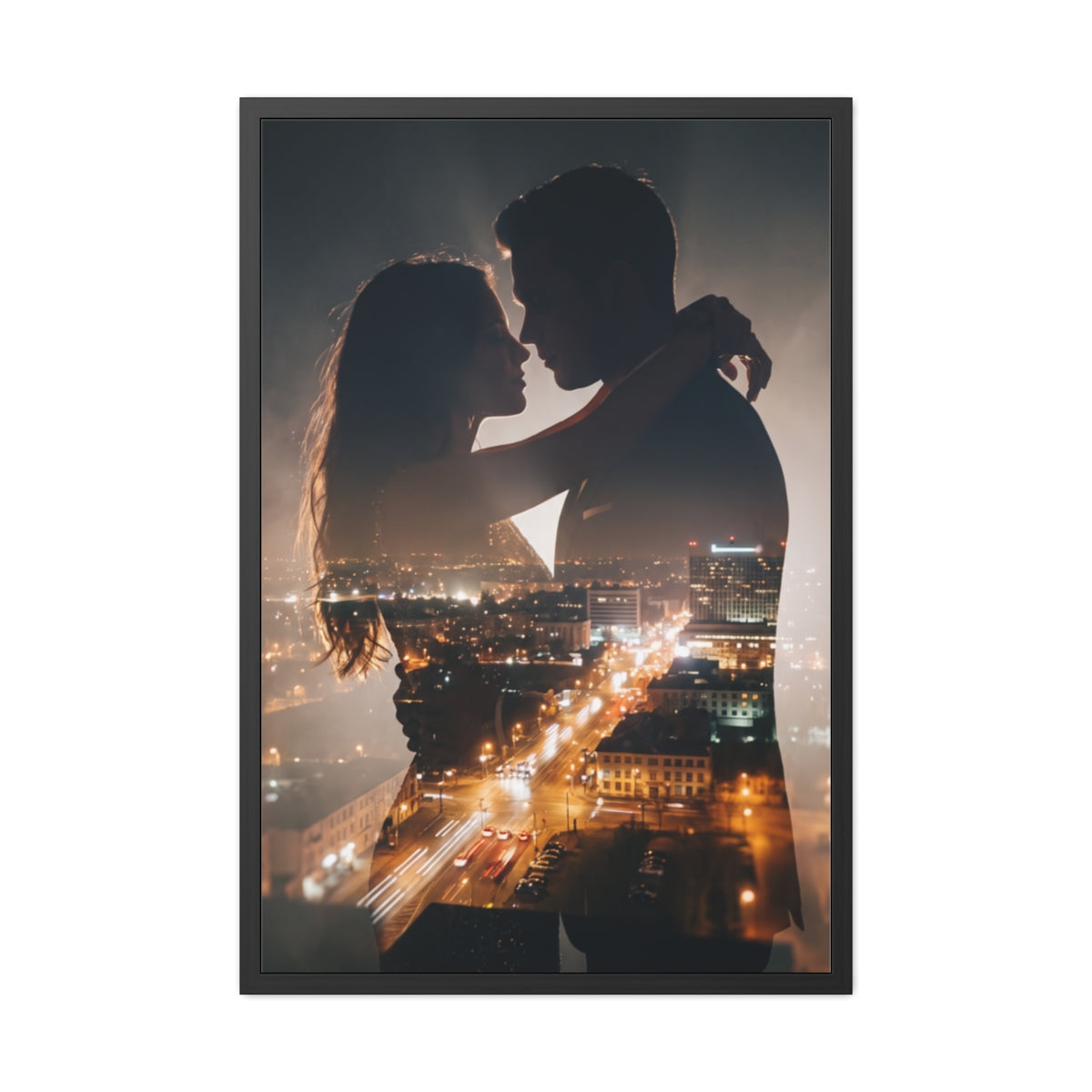 Framed Poster - Metropolitan Lovers Skyline (8×12, 9×11... |...