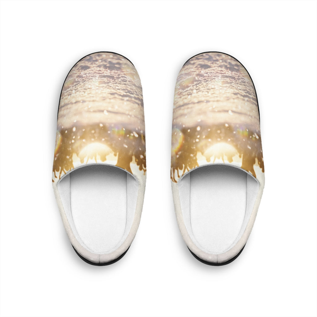 Women's Indoor Slippers Golden Hour Art