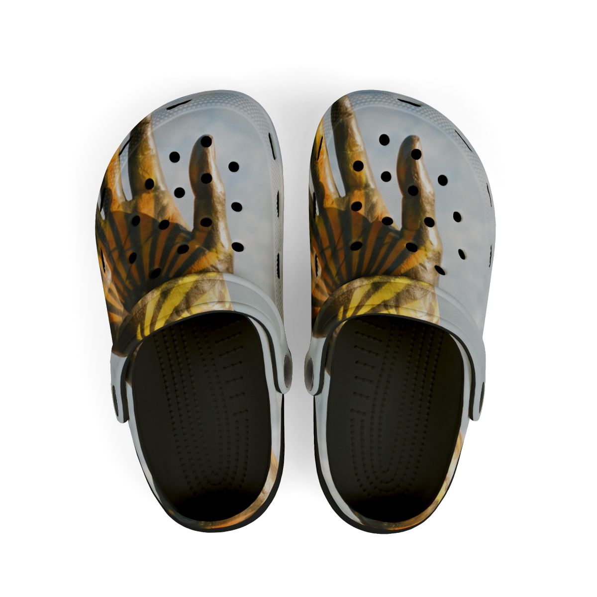 किड्स क्लॉग्स - अर्बन ब्रॉन्ज स्कल्पचर आर्ट (Clogs)