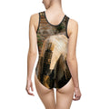 Women's One-Piece Swimsuit Urban Architecture Art