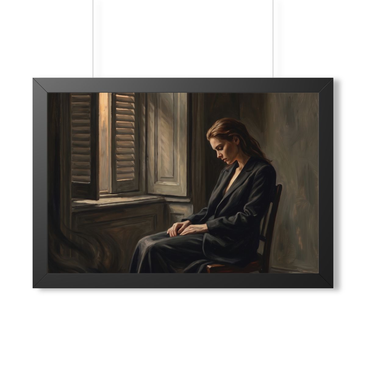 Framed Horizontal Poster - Reverie — Black (14×11, 16×12......