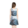 Girls' Sundress with Rainy Road Trip Art