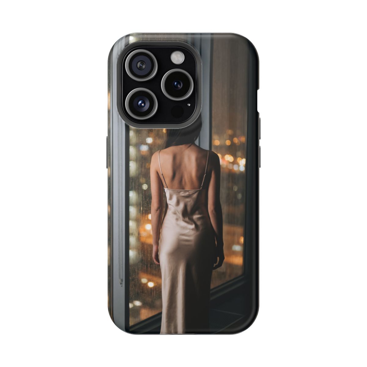 Impact-Resistant Cases - Tough Phone Case - Rainy Windows...— sizes part 1/2