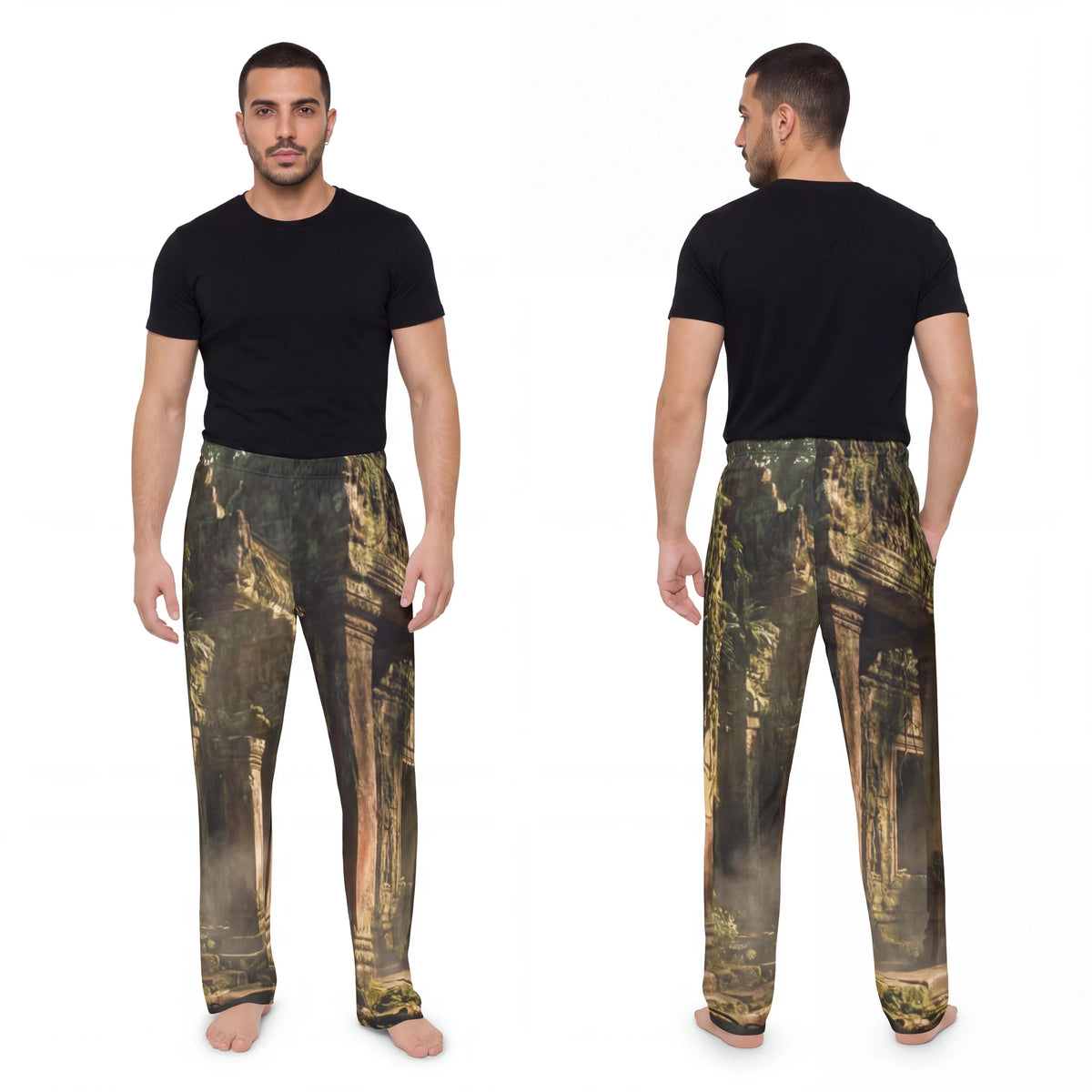 Men's Pajama Pants - Jungle Sanctuary | Echovira Gallery