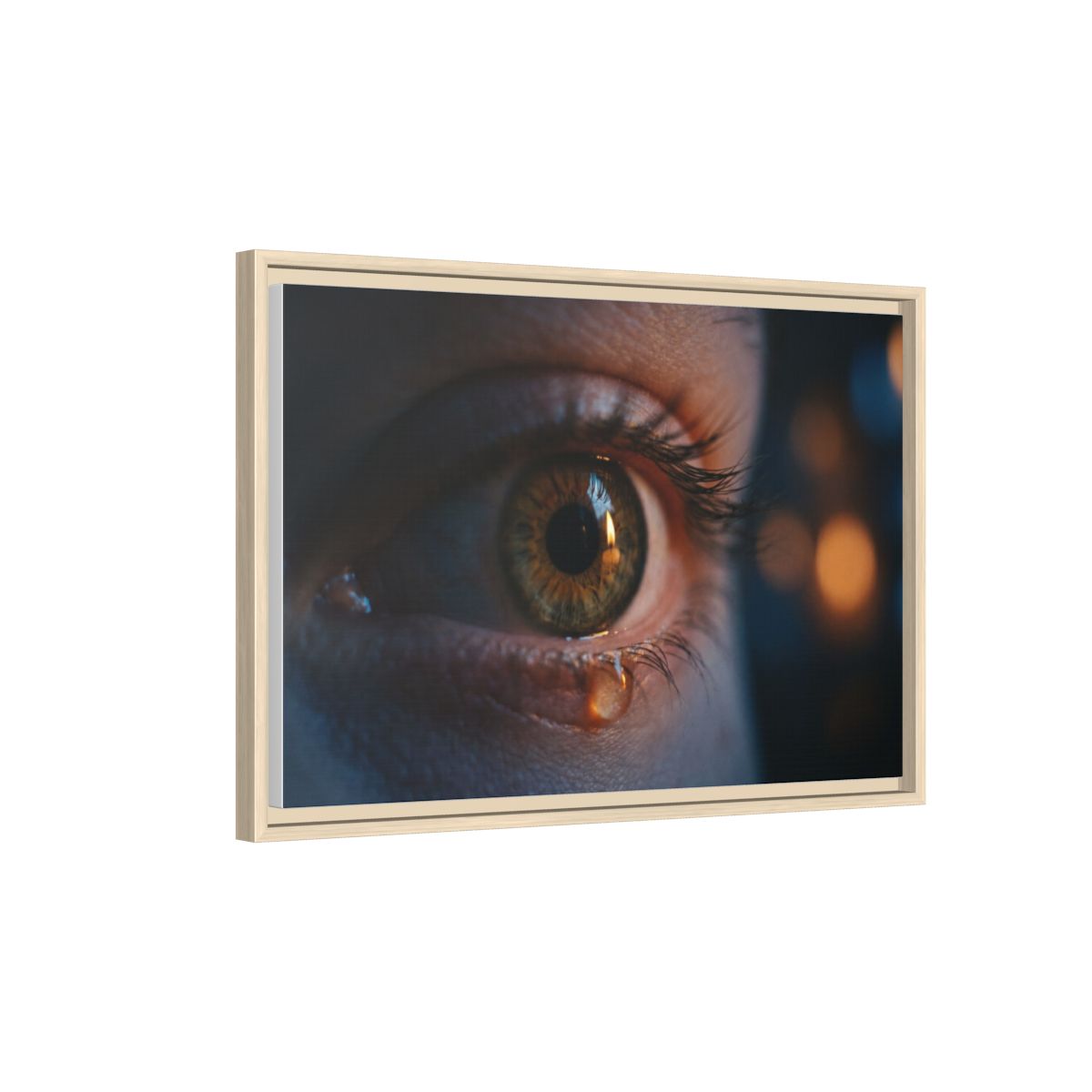 Framed Matte Canvas - Mystic Eye