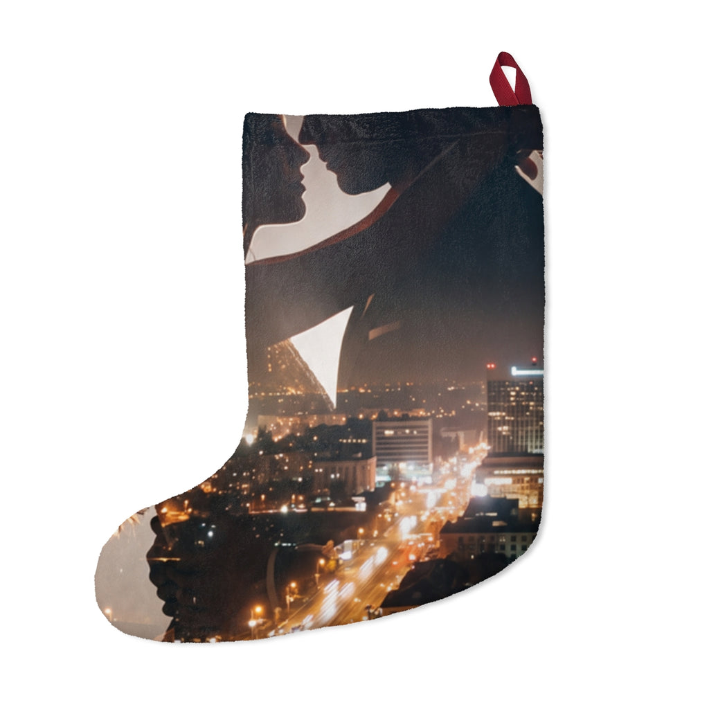 Christmas Stocking - Metropolitan Night | Echovira Gallery