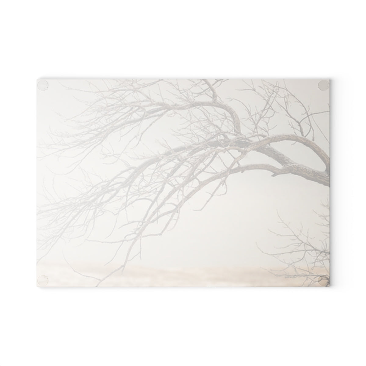 Glass Cutting Board - Hushed Landscape