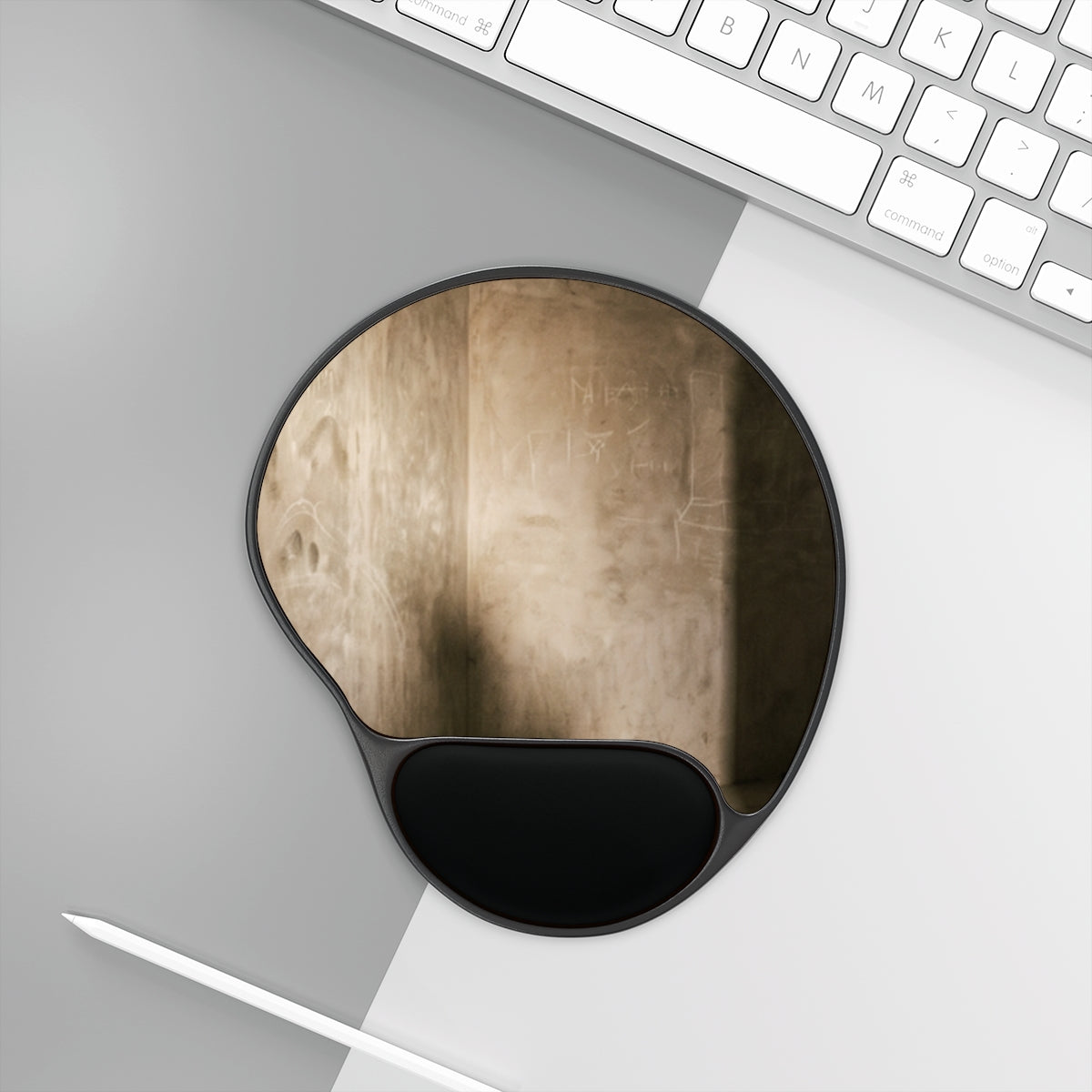 Mouse Pad With Wrist Rest - Shadows of the Citadel moody......