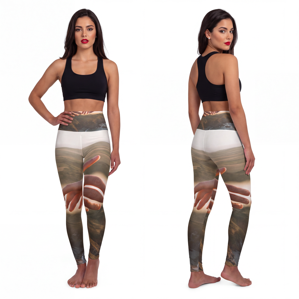 High Waisted Yoga Leggings - The Infinite Touch | Ethereal...