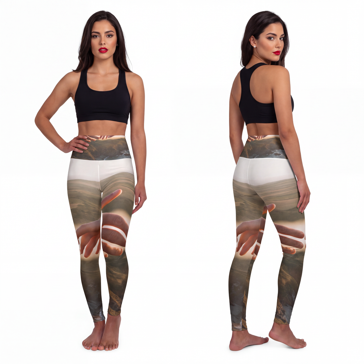 High Waisted Yoga Leggings - The Infinite Touch | Ethereal...